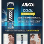 فوم اصلاح آبی آرکو COOL حجم 200 میلی لیتر