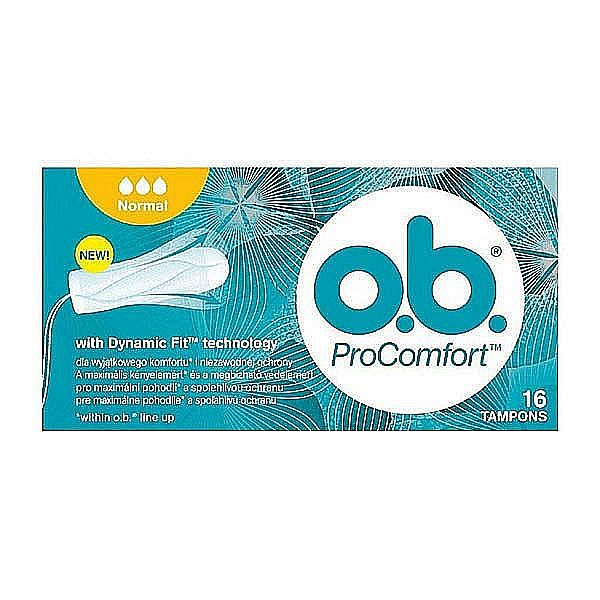 تامپون او.بي سری PROCOMFORT مدل NORMAL بسته 16عددي تامپون او.بي سری PROCOMFORT مدل NORMAL بسته 16عددي