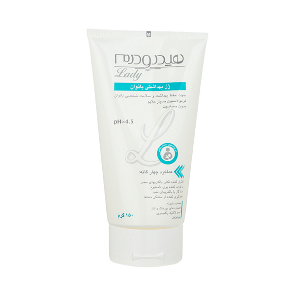 ژل بهداشتی بانوان هیدرودرم مدل QUADRA ACTION ژل بهداشتی بانوان هیدرودرم مدل QUADRA ACTION