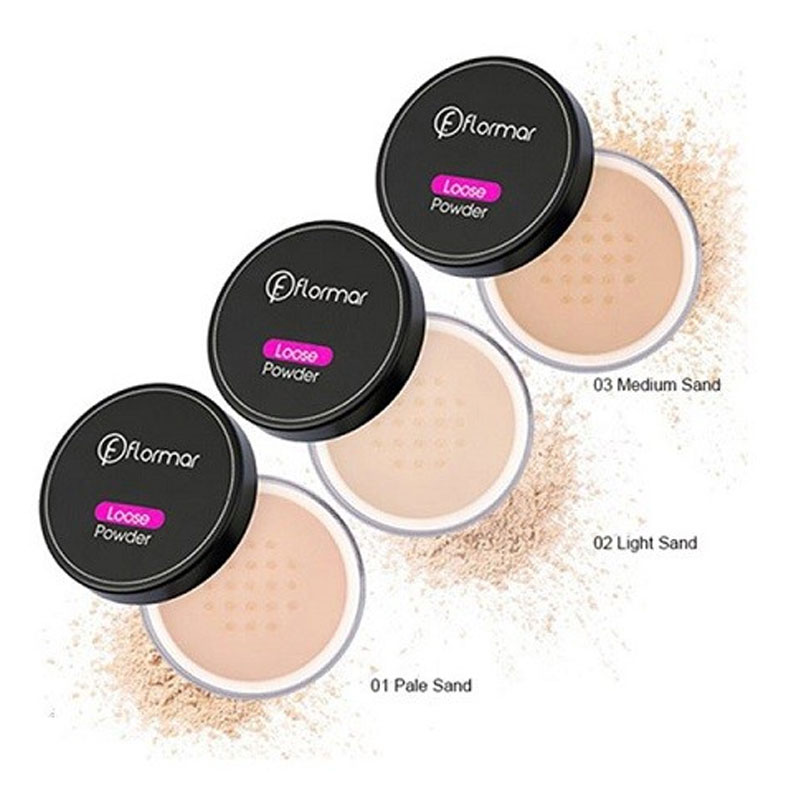 رنگ بندی پودر فیکس  فلورمار داخل بسته‌بندی اورجینال
