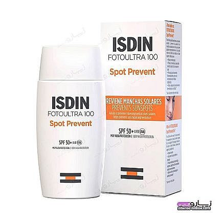 فلوئید ضد آفتاب ISDIN ایزدین مدلSPOT PREVENT