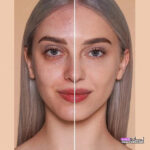 پنکک SHEGLAMشیگلم مدل CHANTILLY- SKIN-FOCUS HIGH COVERAGE POWDER FOUNDATION