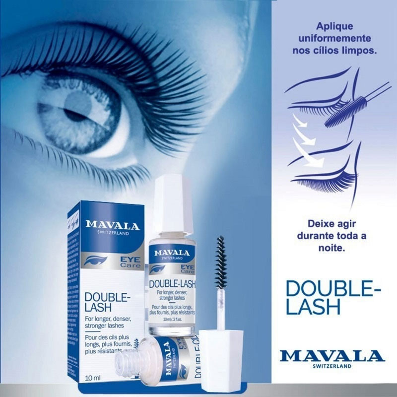 تصویر محلول تقویت مژه ماوالا MAVALA Double Lash اصل سوئیس