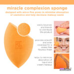 پد آرایشی REAL TECHNIQUES ریل تکنیکز مدل MIRACLE COMPLEXION SPONGE