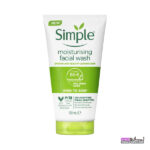 ژل شستشو صورت SIMPLEسیمپل مدل MOISTURISING FACIAL WASH