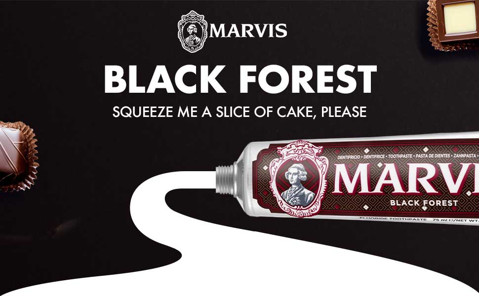 خمیر دندان مارویس BLACK FOREST