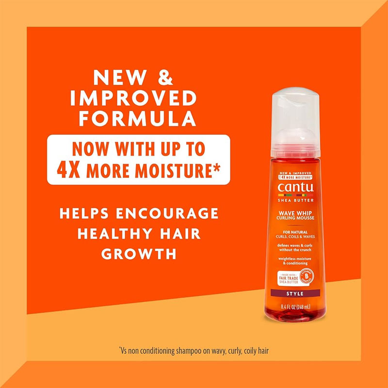 CANTU Wave Whip Curling Mousse اصل
