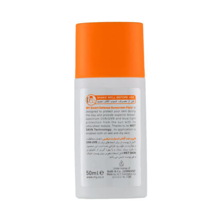 بطری ضد آفتاب فلوئید MY Smart Defense SPF50