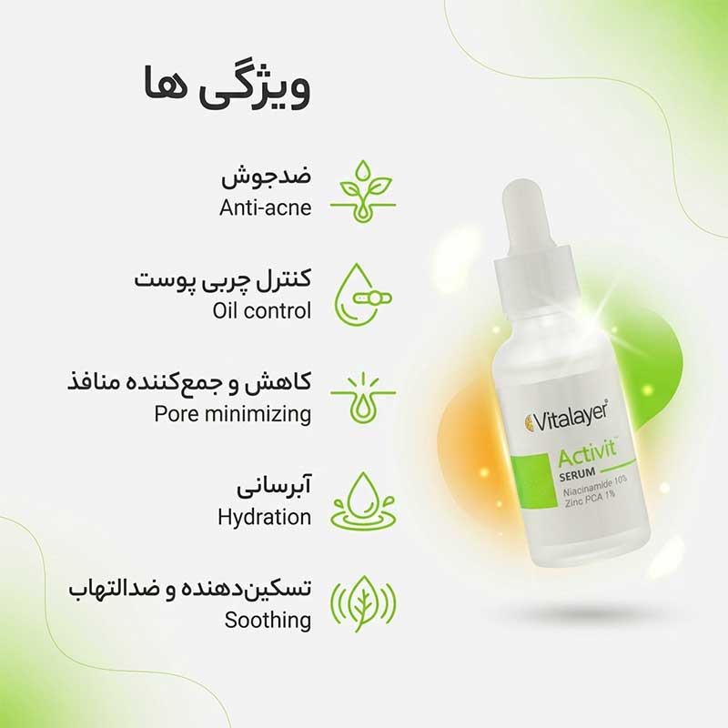 سرم نیاسینامید ویتالیر برای چیست