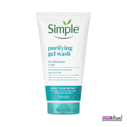 ژل شستشو صورت سیمپل پوست چرب
