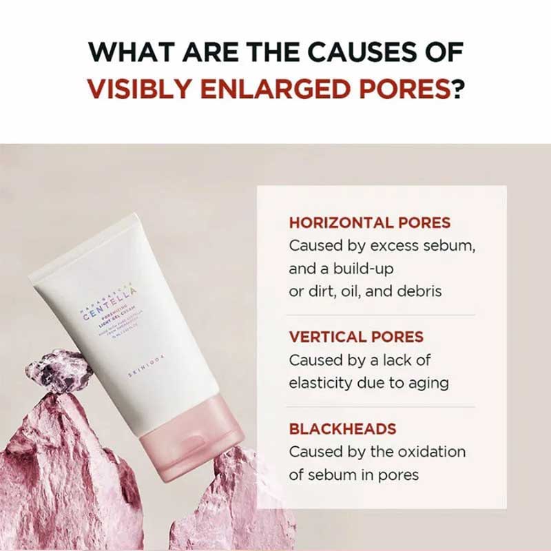 ژل کرم کنترل منافذ سنتلا SKIN1004 CENTELLA POREMIZING LIGHT GEL CREAM