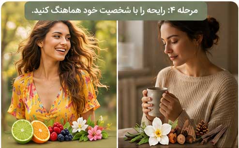 انتخاب عطر بر اساس شخصیت