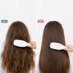 برس گره باز کن دکتر مورنینگ در حال باز کردن گره موی خانم