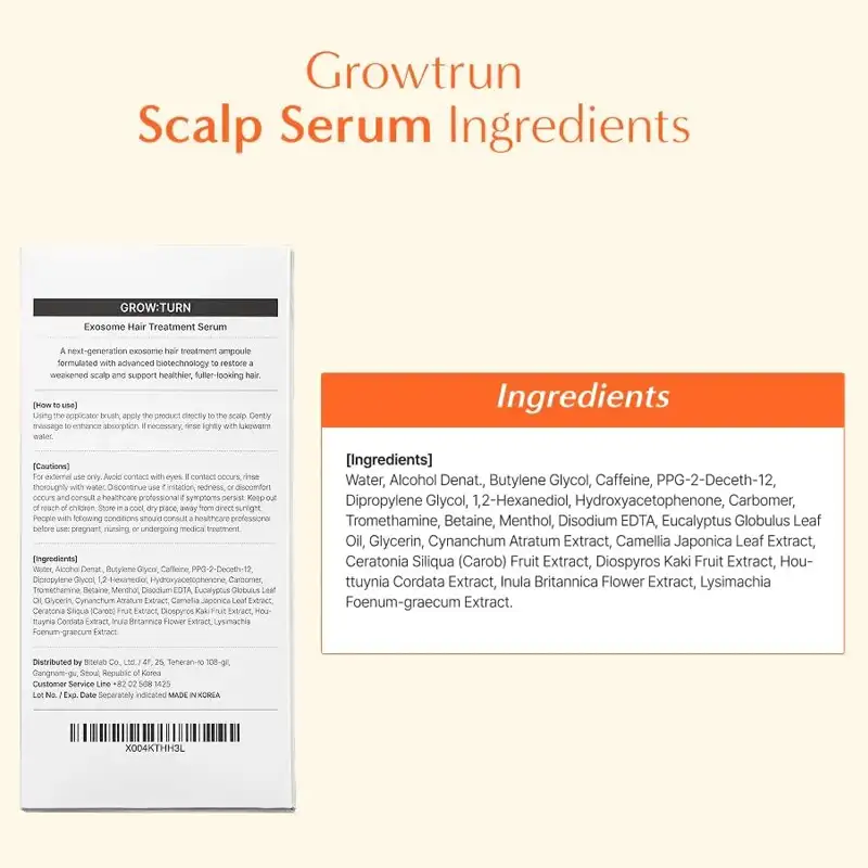 جدول کامل ترکیبات سرم مو لیلیوئه