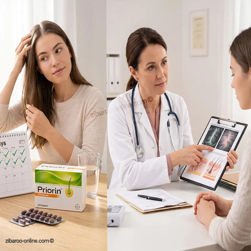 چه مدت بعد از مصرف پریورین نتیجه میگیریم؟