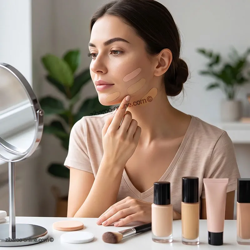 چگونه رنگ مناسب کرم پودر برای پوست چرب را انتخاب کنیم؟